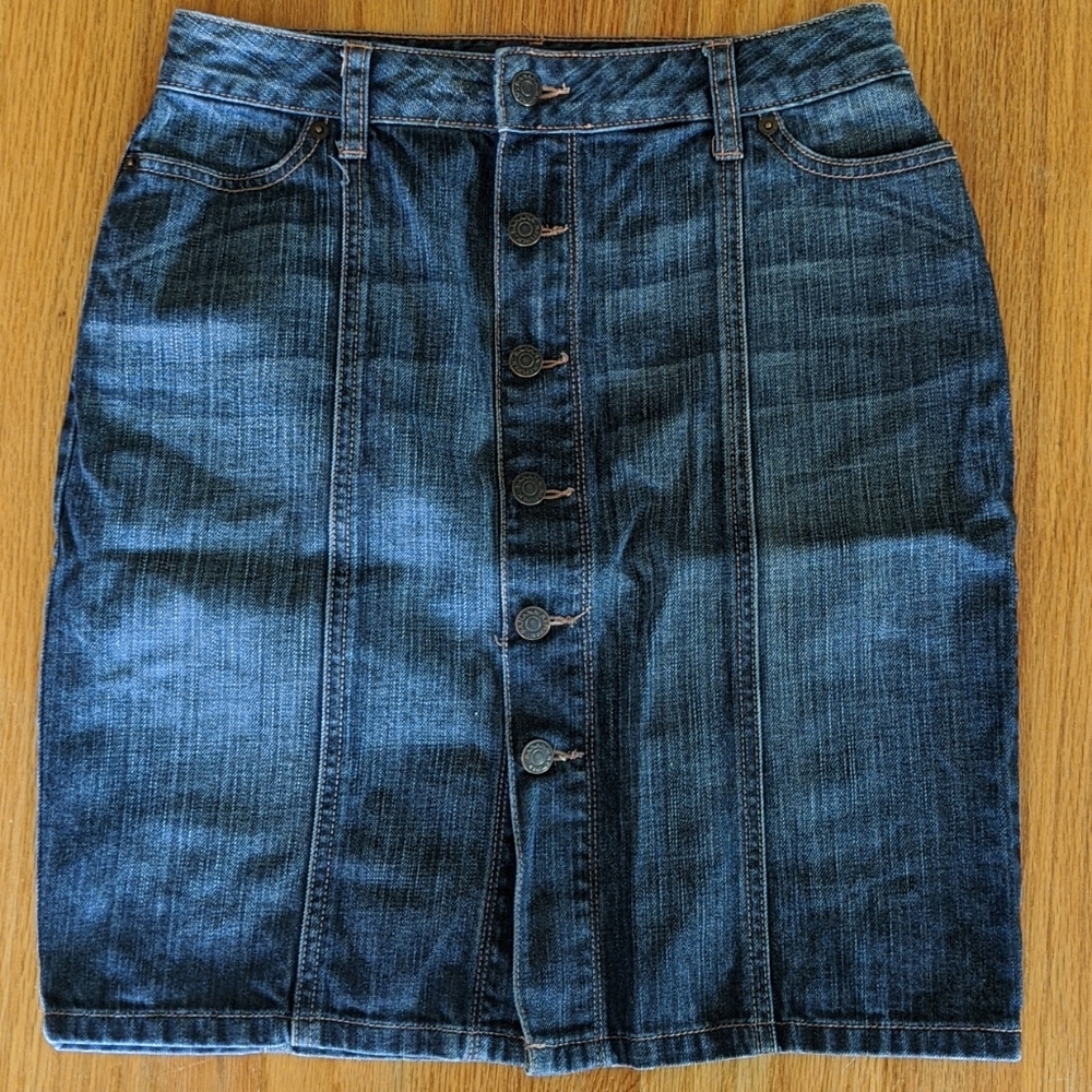 Banana Republic Jean Skirt